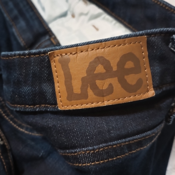 Lee Regular Fit Straight Leg Mid-rise Plus Jeans Size 20M - Picture 4 of 5